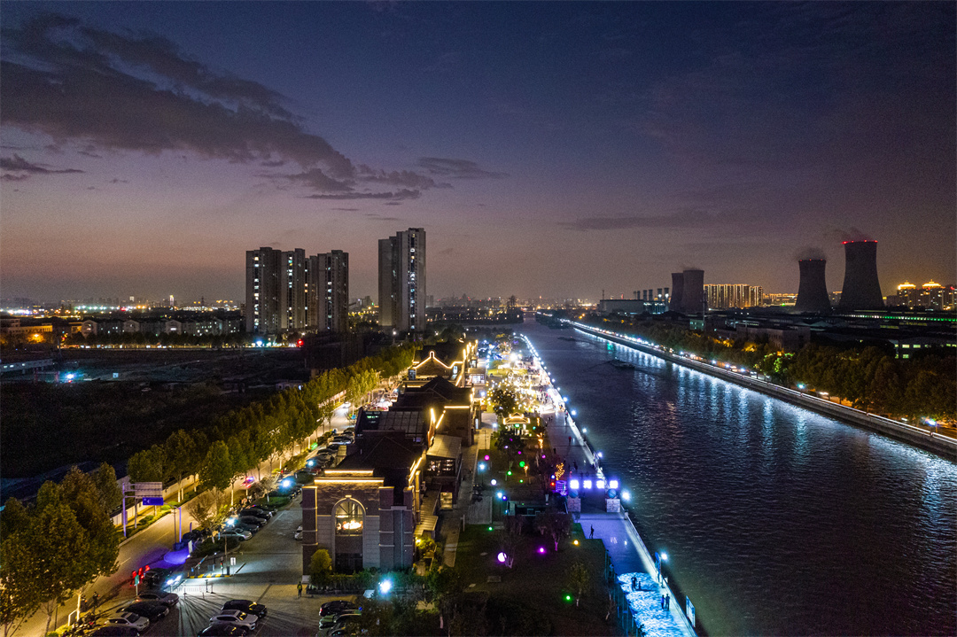 运河夜景