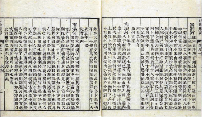 淮安图书馆藏 [同治]《山阳县志》二十一卷图一卷 同治十二年（1873）刻本