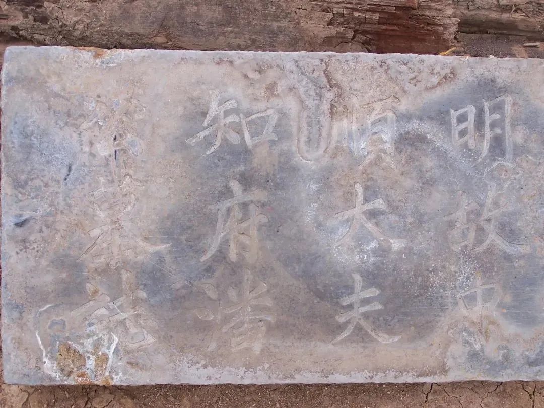 明故中顺大夫知府潘公墓志