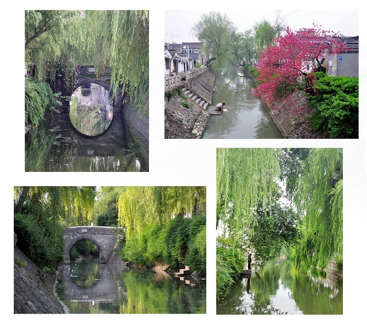 小秦淮河的秀丽景色