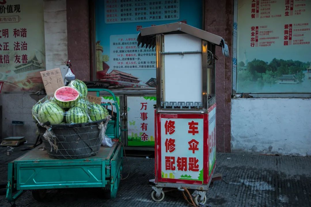 徐茂舜师傅的修车摊